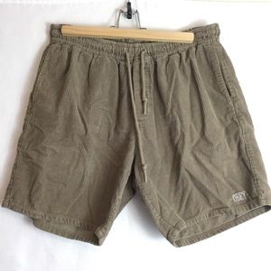 Obey Corduroy Drawstring Shorts